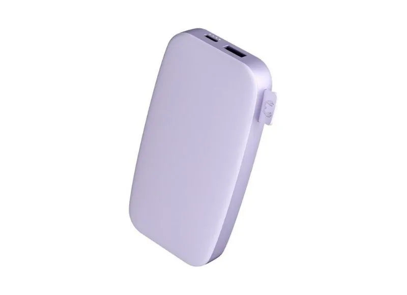 FRESH 'N REBEL POWERBANK (12000mAh,10W,USBX1,TYPE C) DREAMY LILAC - FAST CHARGE