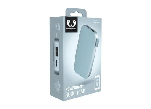 FRESH 'N REBEL POWERBANK 6000mAh (DUSKY BLUE)