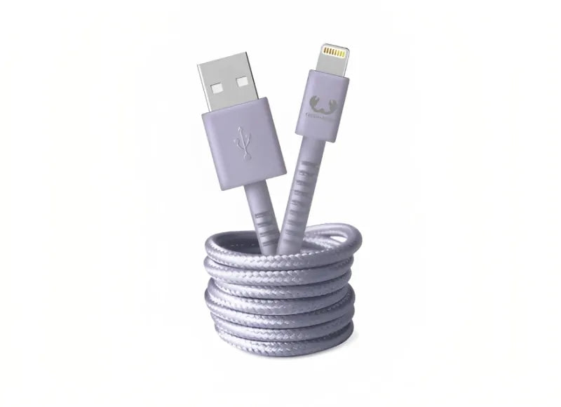 Fresh 'n Rebel Καλώδιο USB Apple Lightning Fabriq 2.0m Dreamy Lilac