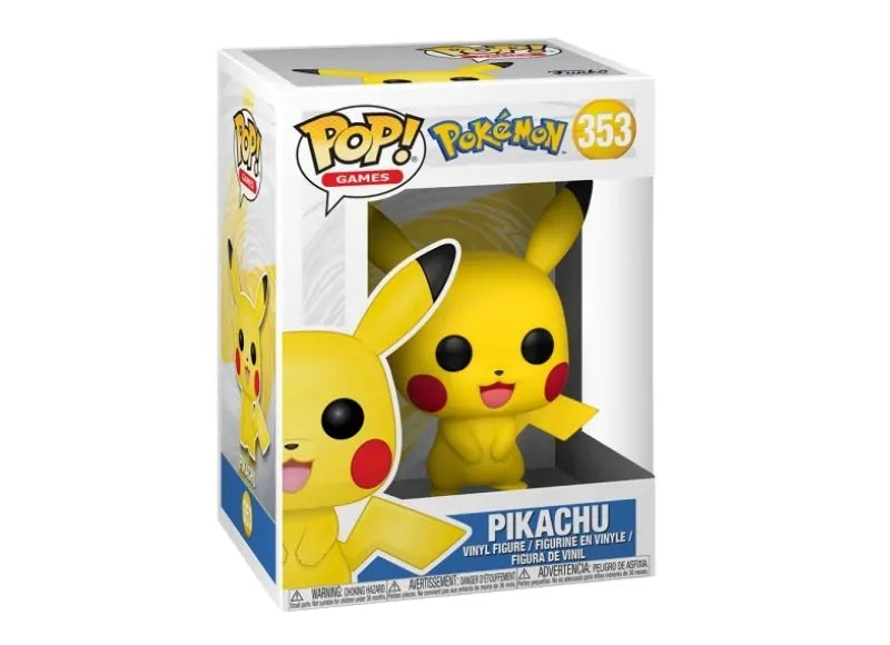 FUNKO POP! GAMES: POKEMON - PIKACHU FIGURE (353)