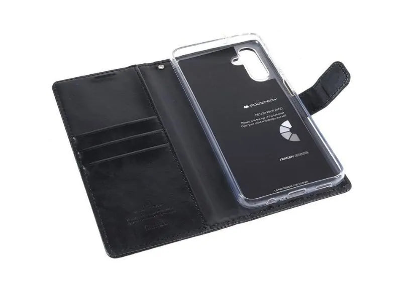 GOOSPERY BLUEMOON DIARY CASE SAMSUNG A13 5G BLACK