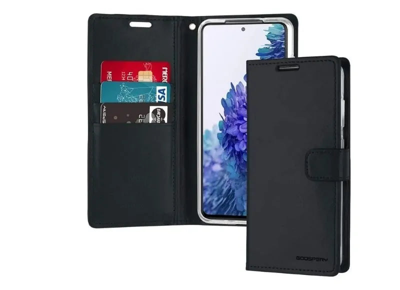 Goospery Θήκη Bluemoon Diary για Samsung Galaxy S20 FE Μαύρο