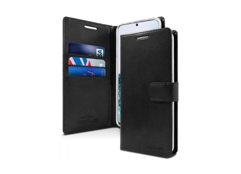 GOOSPERY BLUEMOON DIARY CASE SAMSUNG S22 PLUS - BLACK