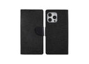 Goospery Case Canvas Diary for iPhone 14 Pro Max Black