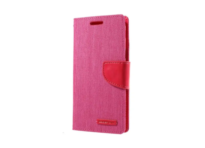 GOOSPERY CANVAS DIARY CASE SAMSUNG A40 - PINK