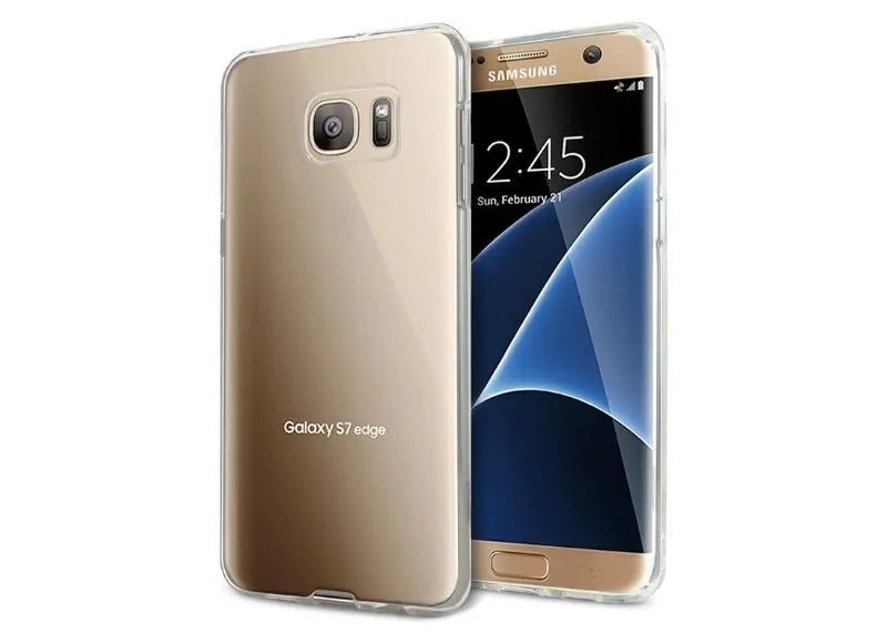 Goospery Θήκη Jelly για Samsung Galaxy S7 Edge Διάφανο