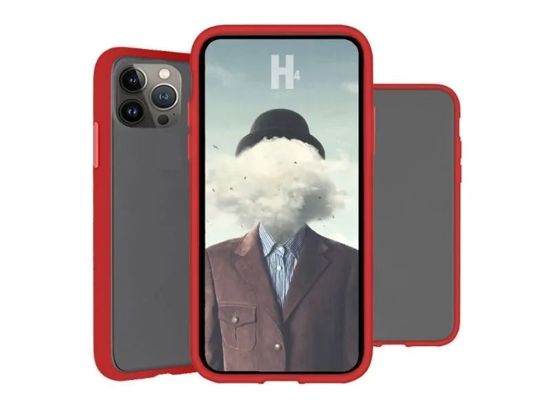 GOOSPERY PEACH GARDEN BUMPER CASE IPHONE 13 PRO MAX - RED