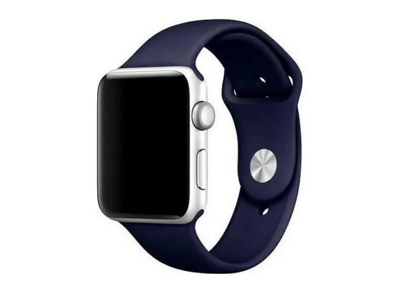GOOSPERY SILICONE STRAP FOR APPLE WATCH 44mm (NAVY BLUE)