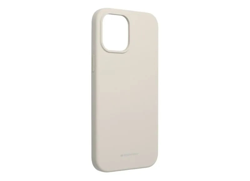 GOOSPERY SILICONE CASE FOR IPHONE 12 PRO MAX (STONE)