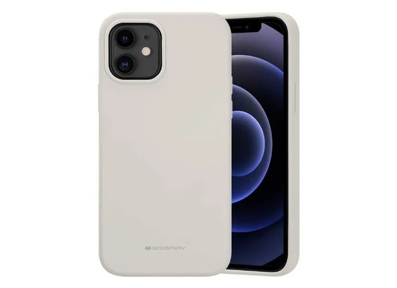 Goospery Θήκη Silicone για iPhone 12/12 Pro Stone