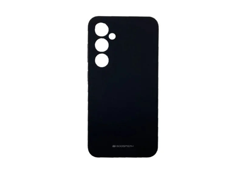 GOOSPERY SILICONE CASE FOR SAMSUNG A54 (BLACK)