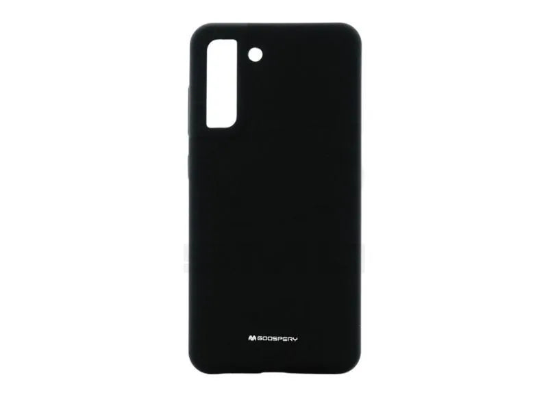 Goospery Θήκη Silicone για Samsung Galaxy S21 FE Μαύρο