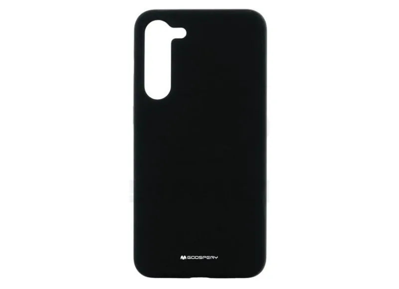GOOSPERY SILICONE CASE FOR SAMSUNG S23 (BLACK)