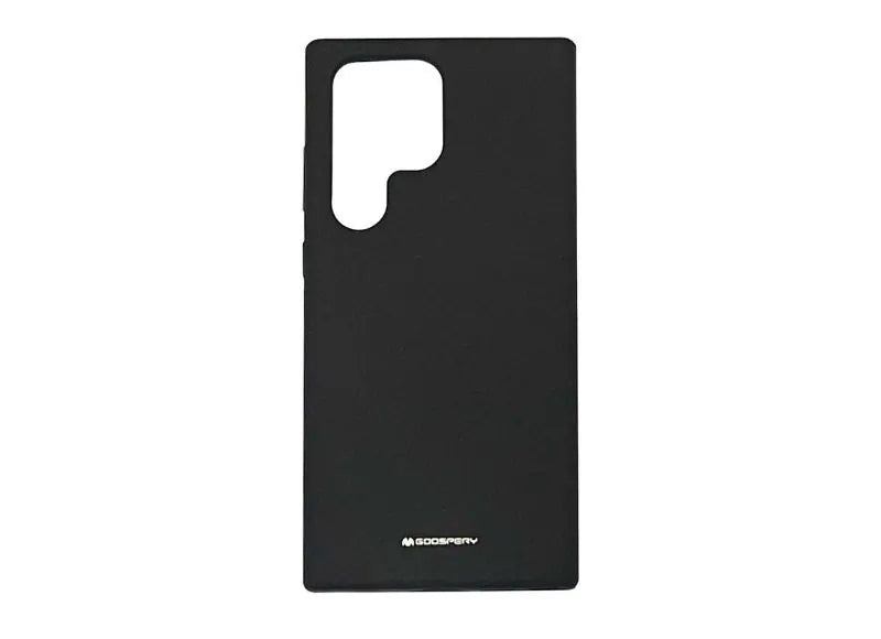 Goospery Θήκη Silicone για Samsung Galaxy S23 Ultra Ultra Black