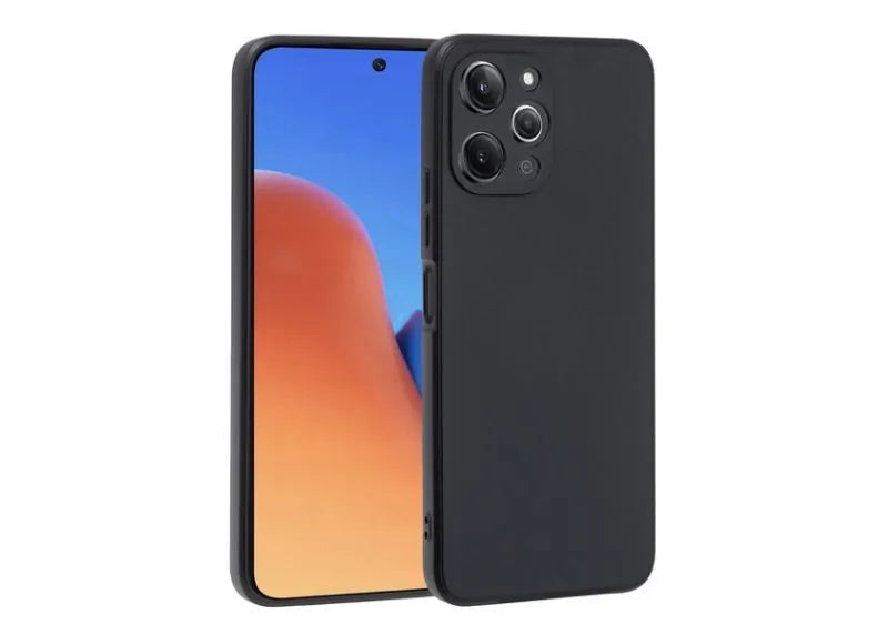 Goospery Θήκη Silicone για Xiaomi Redmi 12 Μαύρο