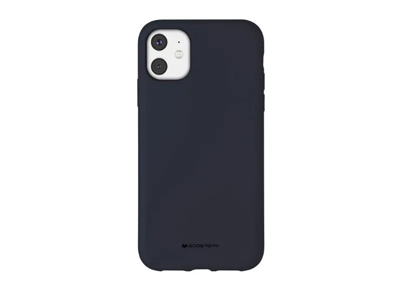 GOOSPERY SILICONE IPHONE 11 ΘΗΚΗ ΚΙΝΗΤΟΥ (BLACK)