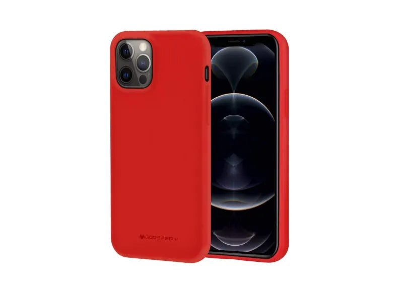 GOOSPERY SOFT FEELING CASE IPHONE 12 PRO MAX - RED