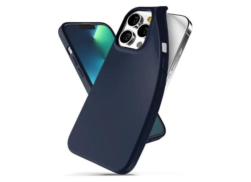 Goospery Θήκη Soft Feeling για iPhone 13 Pro Max Midnight Blue