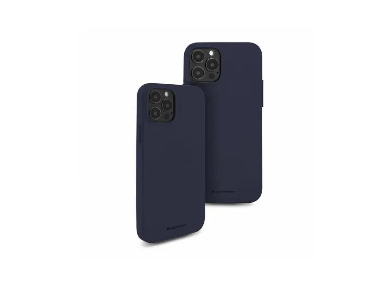 GOOSPERY SOFT FEELING CASE IPHONE 14 PRO - MIDNIGHT BLUE