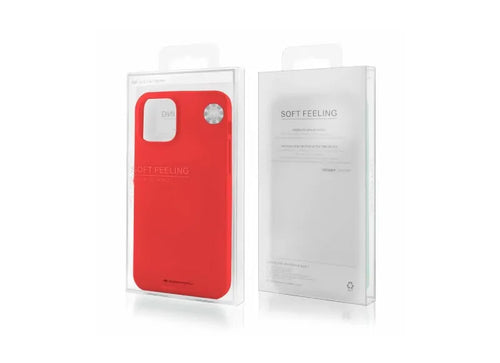 Goospery Case Soft Feeling for iPhone 14 Pro Red