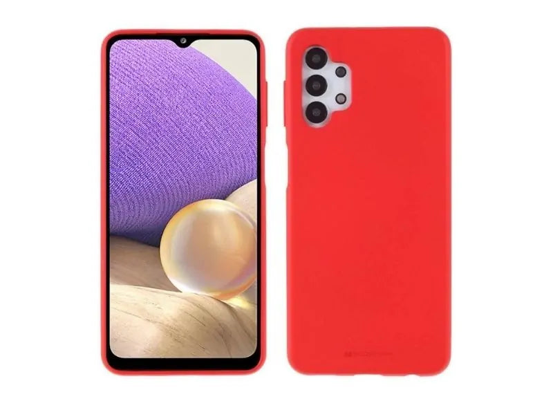 Goospery Case Soft Feeling for Samsung Galaxy A32 5G Red