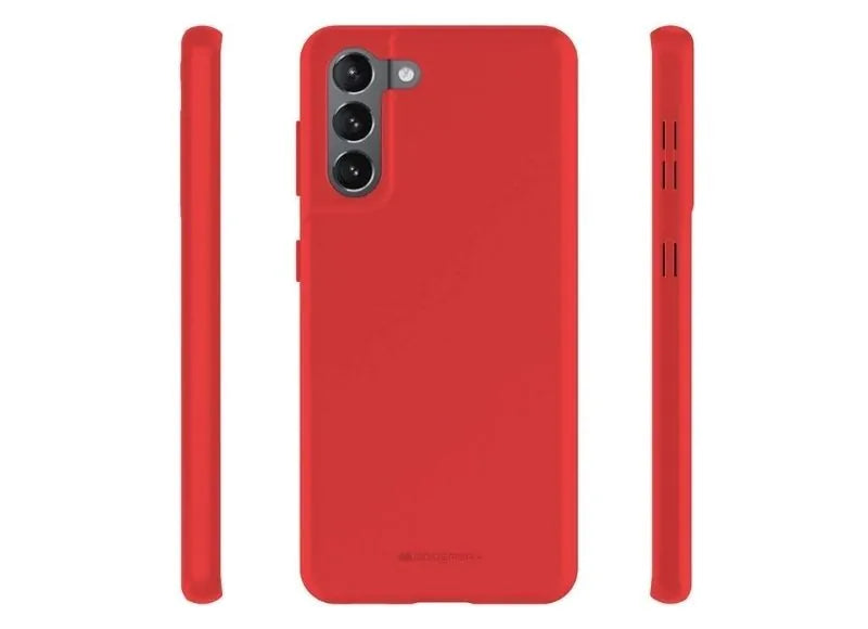 GOOSPERY SOFT FEELING CASE SAMSUNG S21 - RED