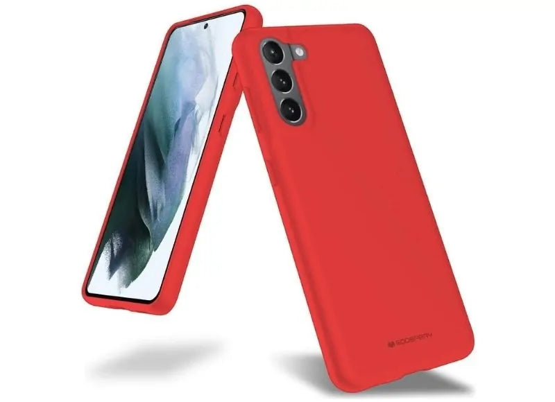 GOOSPERY SOFT FEELING CASE SAMSUNG S21 - RED