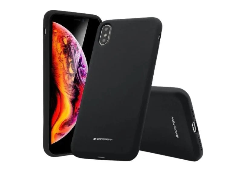 Goospery Θήκη Soft Feeling για Xiaomi Redmi 9A Μαύρο