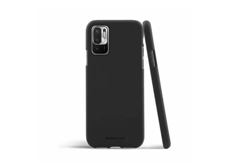 Goospery Θήκη Soft Feeling για Xiaomi Redmi Note 10 5G Μαύρο