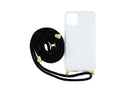 Goospery Θήκη Clear With Strap για iPhone 13 Pro Μαύρο