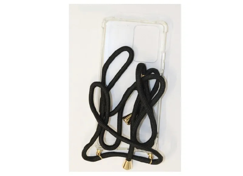 Goospery Case Clear With Strap for Xiaomi Mi 11T Black