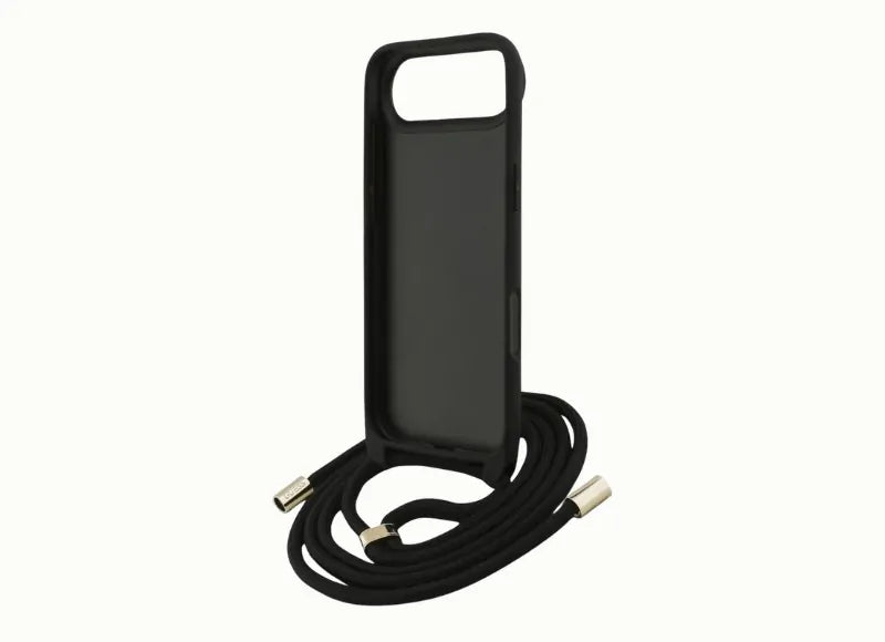 Guess Θήκη 4G Big Logo Cord Stap Crossbody για iPhone Air Kinhtoy Καφέ