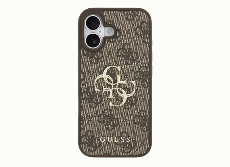 GUESS 4G BIG LOGO IPHONE 17 ΘΗΚΗ KINHTOY (BROWN)