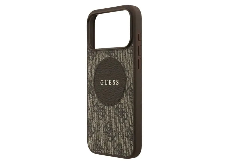 GUESS 4G CIRCLE CLASSIC LOGO MAGSAFE IPHONE 17 PRO MAX ΘΗΚΗ ΚΙΝΗΤΟΥ (BROWN)