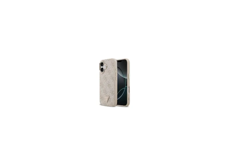 GUESS 4G TRIANGLE LOGO MAGSAFE ΘΗΚΗ ΓΙΑ IPHONE 17 (PINK/GOLD)
