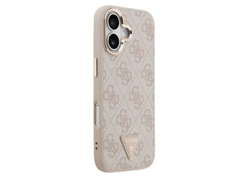 GUESS 4G TRIANGLE LOGO MAGSAFE ΘΗΚΗ ΓΙΑ IPHONE 17 (PINK/GOLD)