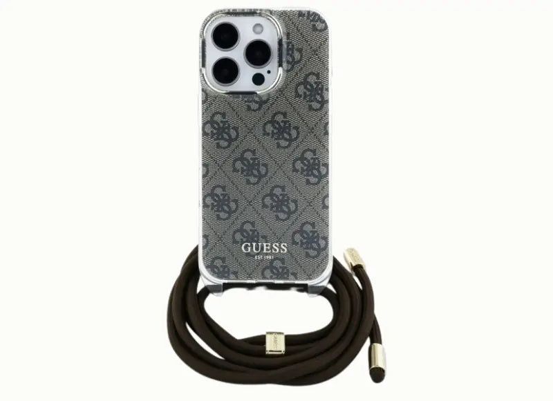 GUESS ΘΗΚΗ ΚΙΝΗΤΟΥ ΜΕ CROSSBODY CORD ΓΙΑ IPHONE 16 PRO MAX