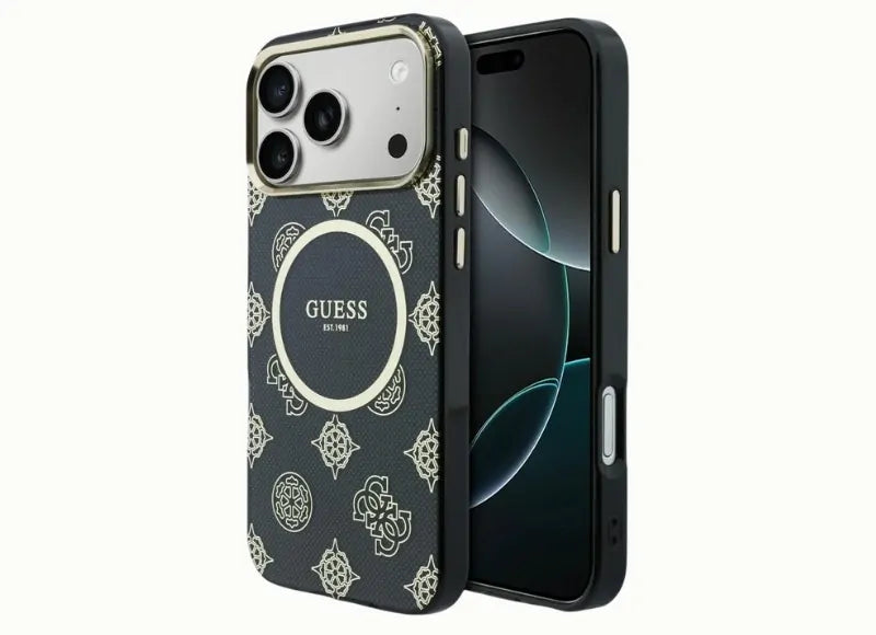 GUESS IML PEONY DOT MAGSAFE IPHONE 17 PRO MAX ΘΗΚΗ ΚΙΝΗΤΟΥ (BLACK)