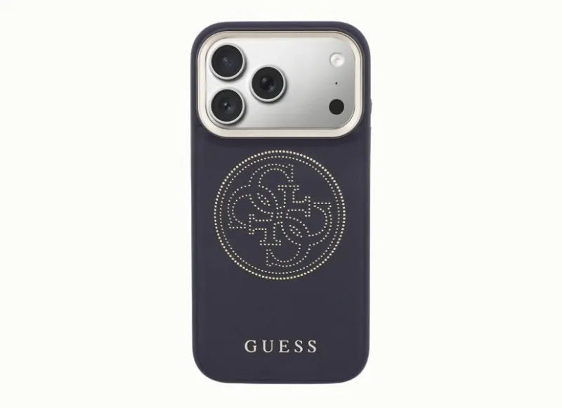 GUESS PERFORATED 4G MAGSAFE IPHONE 17 PRO MAX ΘΗΚΗ ΚΙΝΗΤΟΥ (BLUE)