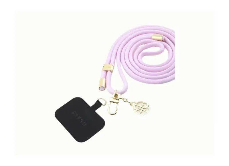 GUESS UNIVERSAL CROSSBODY CORD NYLON 4G METAL ΛΙΛΑ