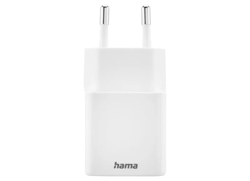 HAMA 1xUSB-C 1xUSB-A MINI FAST CHARGER PD 30W ΟΙΚΙΑΚΟΣ ΦΟΡΤΙΣΤΗΣ (WHITE)