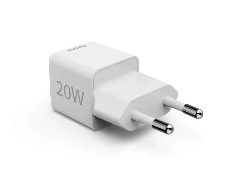 HAMA FAST CHARGING SMARTPHONE CHARGER (WHITE)