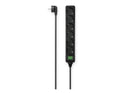 Hama Πολύπριζο Power Strip 6-Way Switch 1.4 m Black Μαύρο