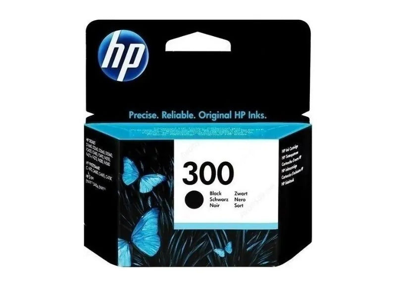 HP 300 BLACK INK CARTRIDGE (CC640E)