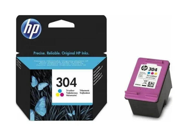 HP 304 TRI-COLOR INK CARTRIDGE (N9K05A)