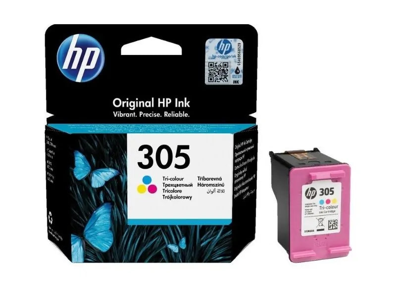 HP 305 TRI COLOR ORIGINAL CARTRIDGE (3YM60A)