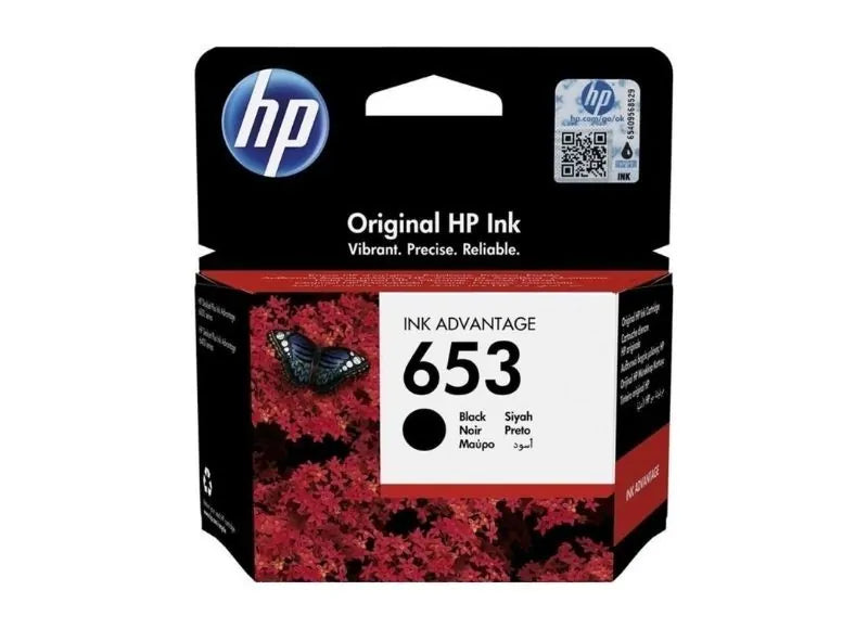 HP Μελάνι 653 Cartridge 3YM75A Μαύρο