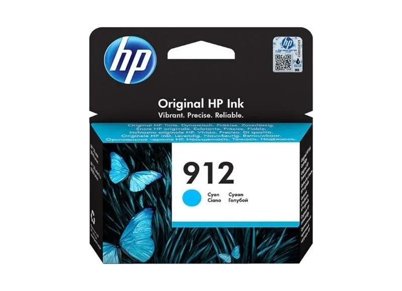 HP 912 CYAN INK CARTRIDGE (3YL77A)