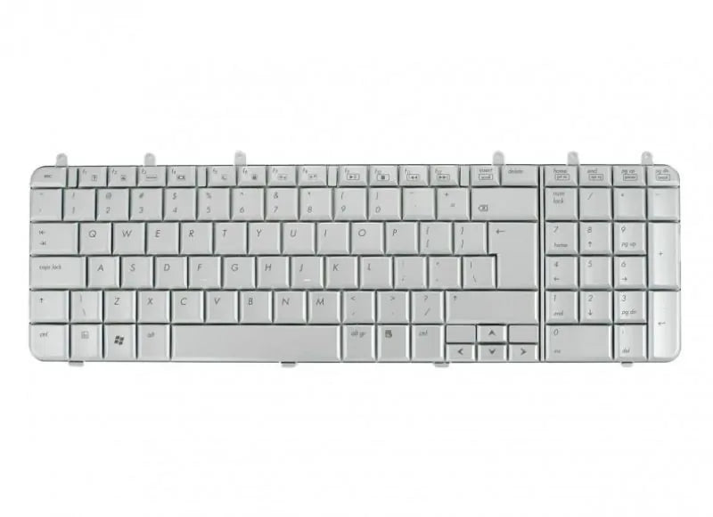 OEM HP DV7-1000 Keyboard Silver
