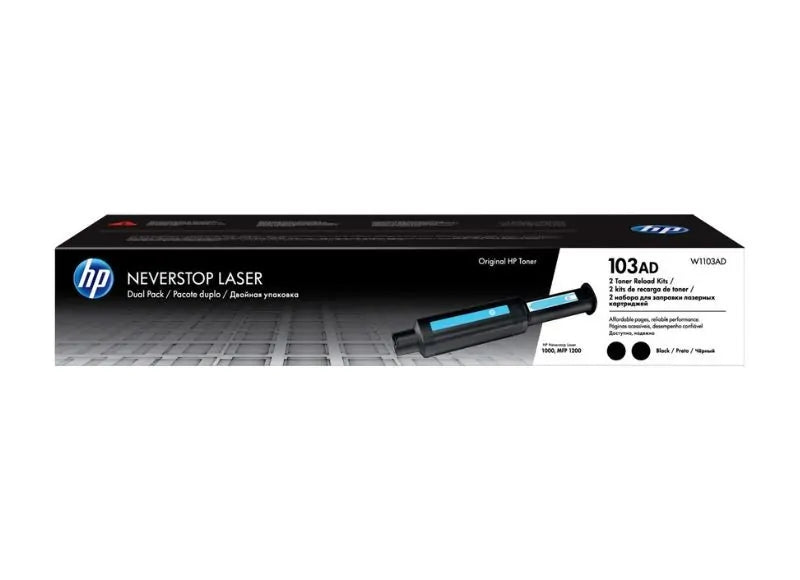 HP Toner Neverstop Dual Pack Reload Kit W1103AD Μαύρο